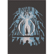 Wand Man Silhouette
