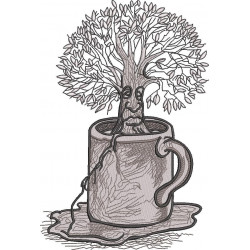 Tree In Cup