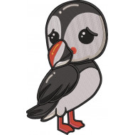 Cute Atlantic Puffin
