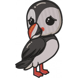 Cute Atlantic Puffin