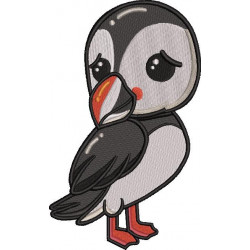 Cute Atlantic Puffin