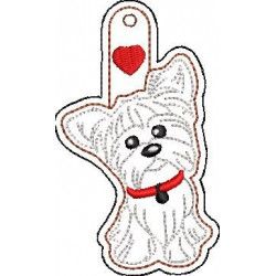 Shih Tzu Key Fob