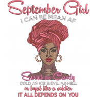 September Girl - Can Be Mean Af