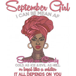 September Girl - Can Be Mean Af