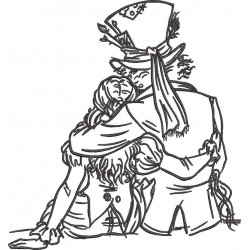 The Crazy Hat Guy And Whimsical Girl