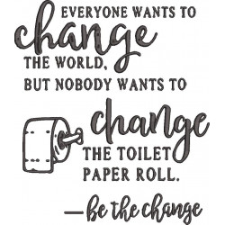 Toilet Paper Quote