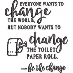 Toilet Paper Quote