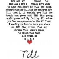 Till Song By Tom Jones