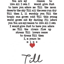 Till Song By Tom Jones