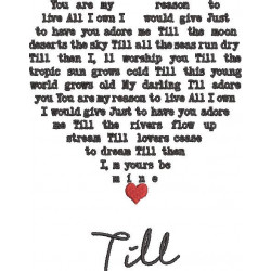 Till Song By Tom Jones