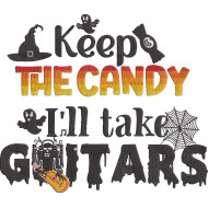 Keep The Candy Halloween Word Art