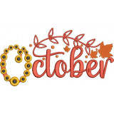 October Word Art