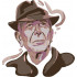 Leonard Cohen Embroidery Design