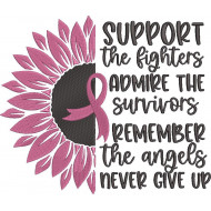 Support the Fighters Cancer Awareness Quote