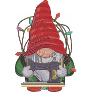 Sewing Gnome Machine Embroidery Pattern