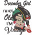 Vintage December Girl