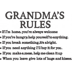 Grandma's Rules