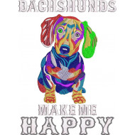 Dachshunds Make Me Happy