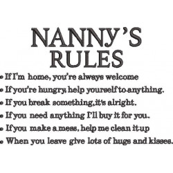 Nanny's Rules