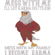 Karma Eagle Quote