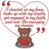 Marrying My Dreams Bear Quote
