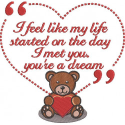 You're A Dream Bear Quote