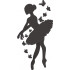 Ballerina With Butterflies