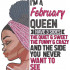 February Queen Embroidery Design