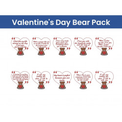 Valentine's Day Bear Pack - 10 Designs