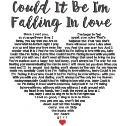 Could It Be I'm Falling In Love Song