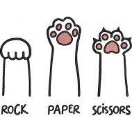 Rock Paper Scissors Paws
