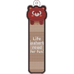 Bear ITH Bookmark - In The Hoop 