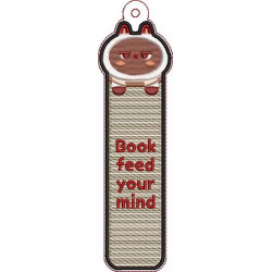 Sheep In The Hoop Bookmark - ITH 