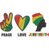 Peace Love Juneteenth