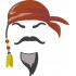 Grey Bearded Pirate With A Bandana