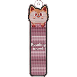 Fox In The Hoop Bookmark Machine Embroidery Designs - ITH
