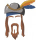Moustache And Beard Pirate Moustache And Beard Pirate