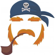 Pirate With Smoking Pipe