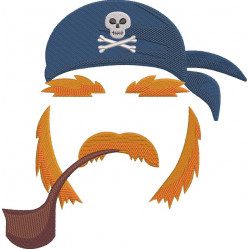 Pirate With Smoking Pipe