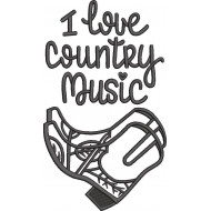 I Love Country Music Quote