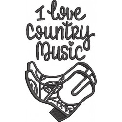 I Love Country Music Quote