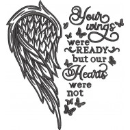 Wings Were Ready But Our Hearts Quote