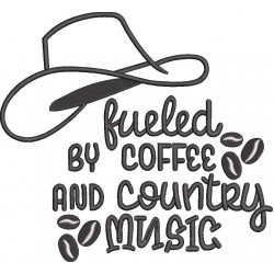 Fueled By Coffee Quote