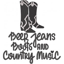 Beer Jeans Boots
