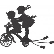 Kids On Bicycle