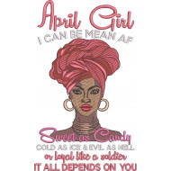 April Girl - Can Be Mean Af