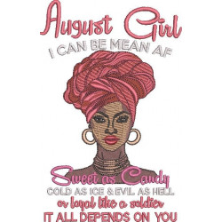 August Girl - Can Be Mean Af
