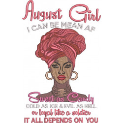 August Girl - Can Be Mean Af