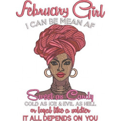 February Girl - Can Be Mean Af