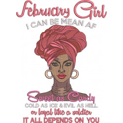 February Girl - Can Be Mean Af